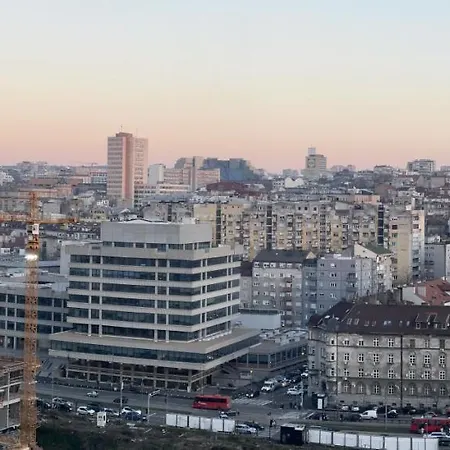 公寓 Skyway Waterfront 贝尔格莱德